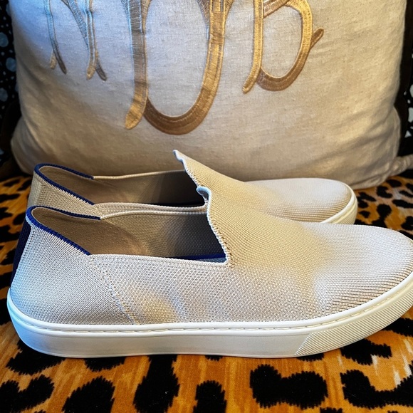 ROTHY’S The Original Sneaker Sand Textile Washable Shoes - Picture 10 of 14